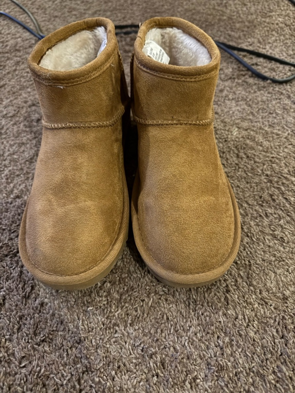 Arizona Jean Company Women's Chestnut Suede Ankle Booties